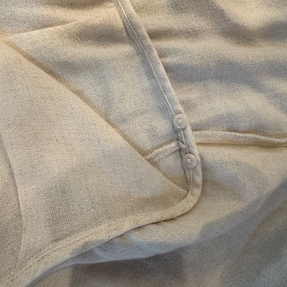 Mango Cream Long Sleeve Dress - Picture 6 of 8